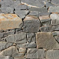 Stonework wall